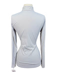 Dover Saddlery Long Sleeve 'CoolBlast' Sunshirt in Ice Blue
