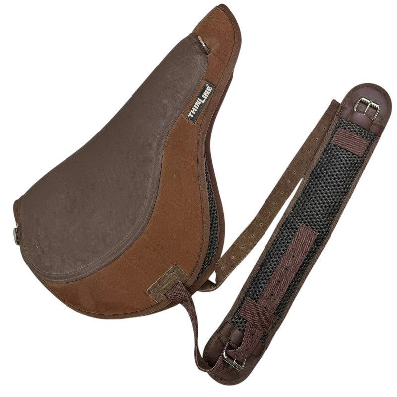 Thinline Bareback Pad in Brown