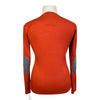 Asmar Equestrian Sweater in Burnt Sienna - Women's Large