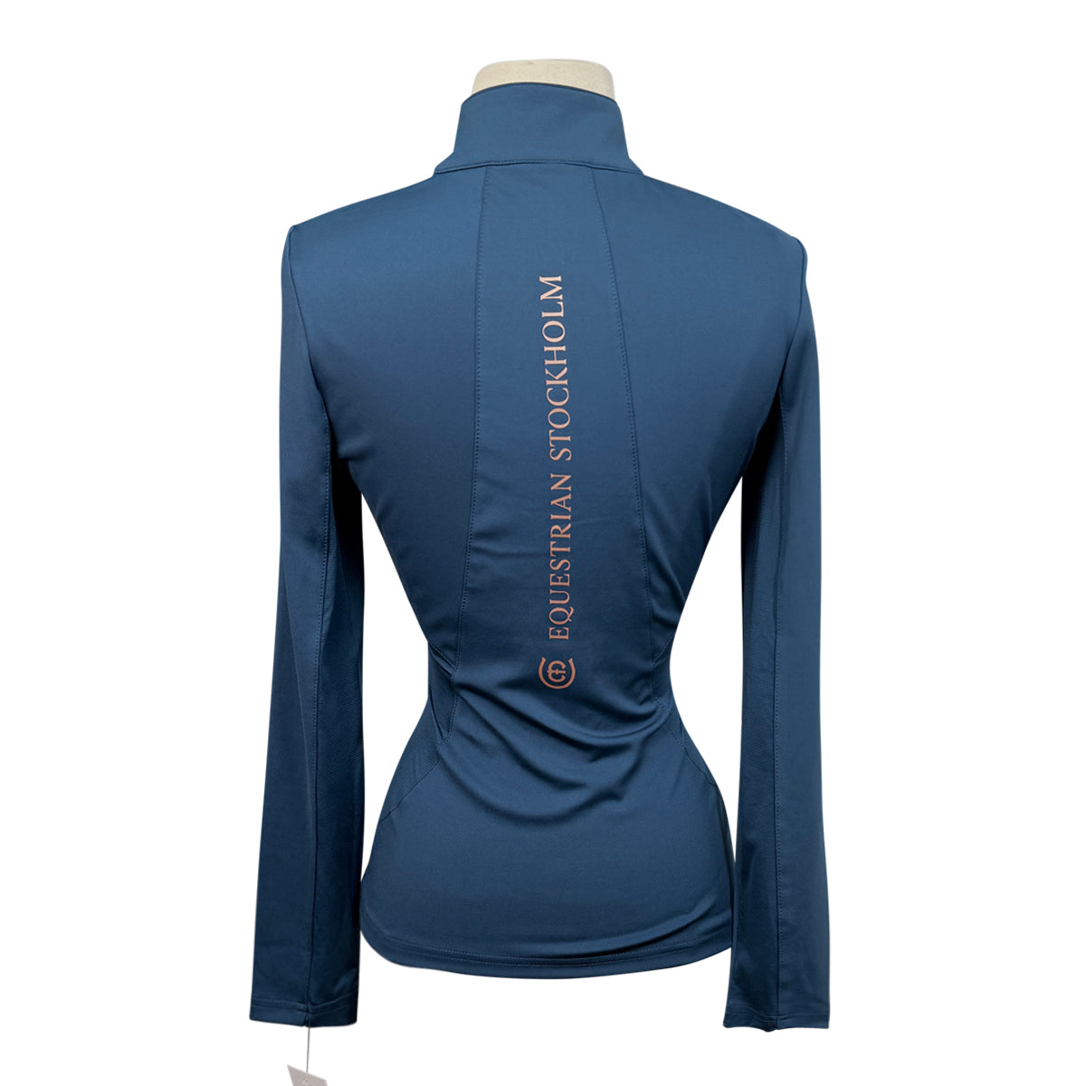 Equestrian Stockholm &#39;Vision&#39; Top in Lake Blue 