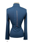 Equestrian Stockholm 'Vision' Top in Lake Blue 