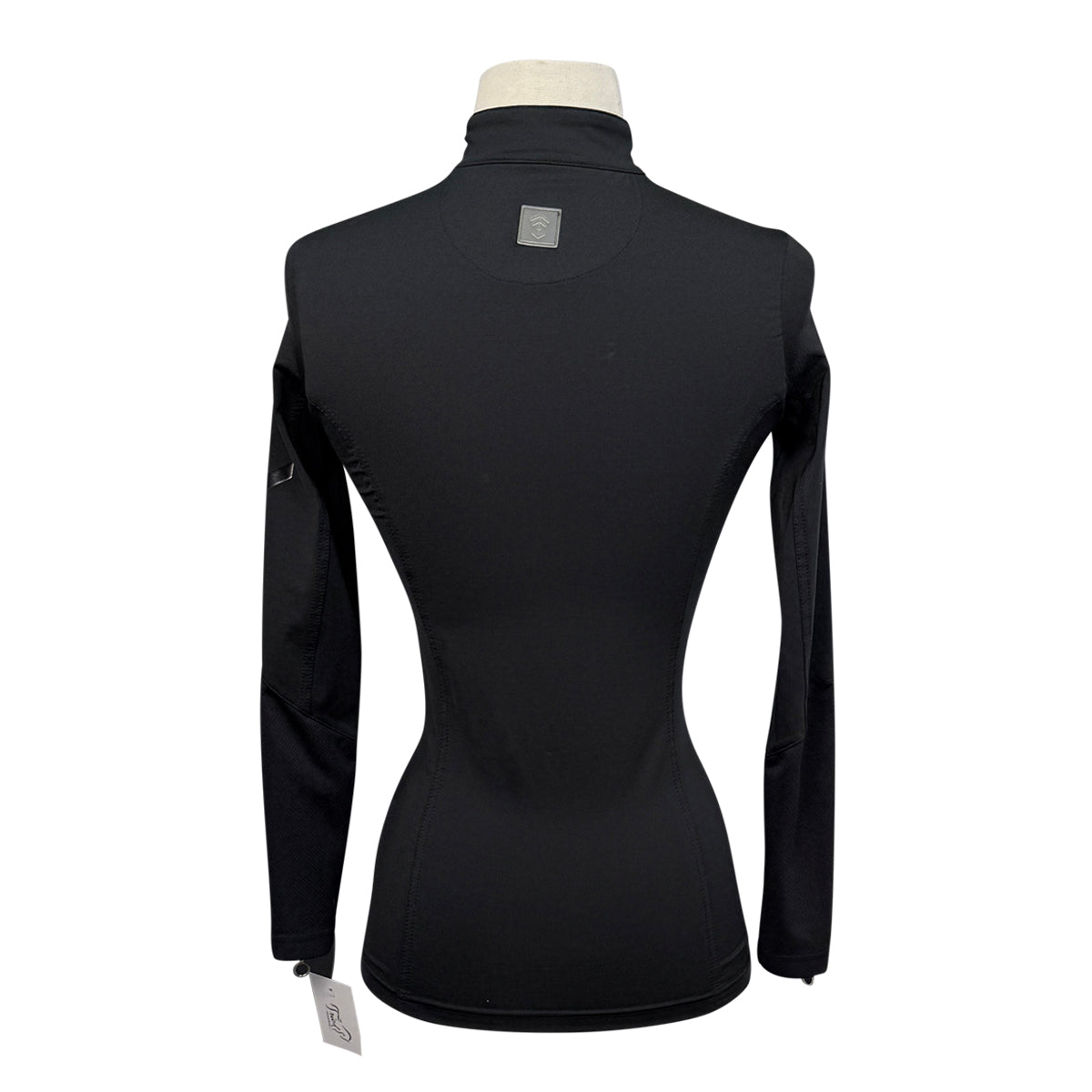 Aztec Diamond 1/4 Zip Long Sleeve Base Layer in Black