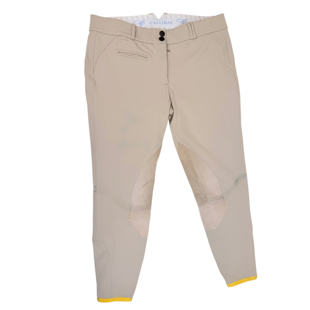Callidae 'The C Breech' Knee Patch Breeches in Tan