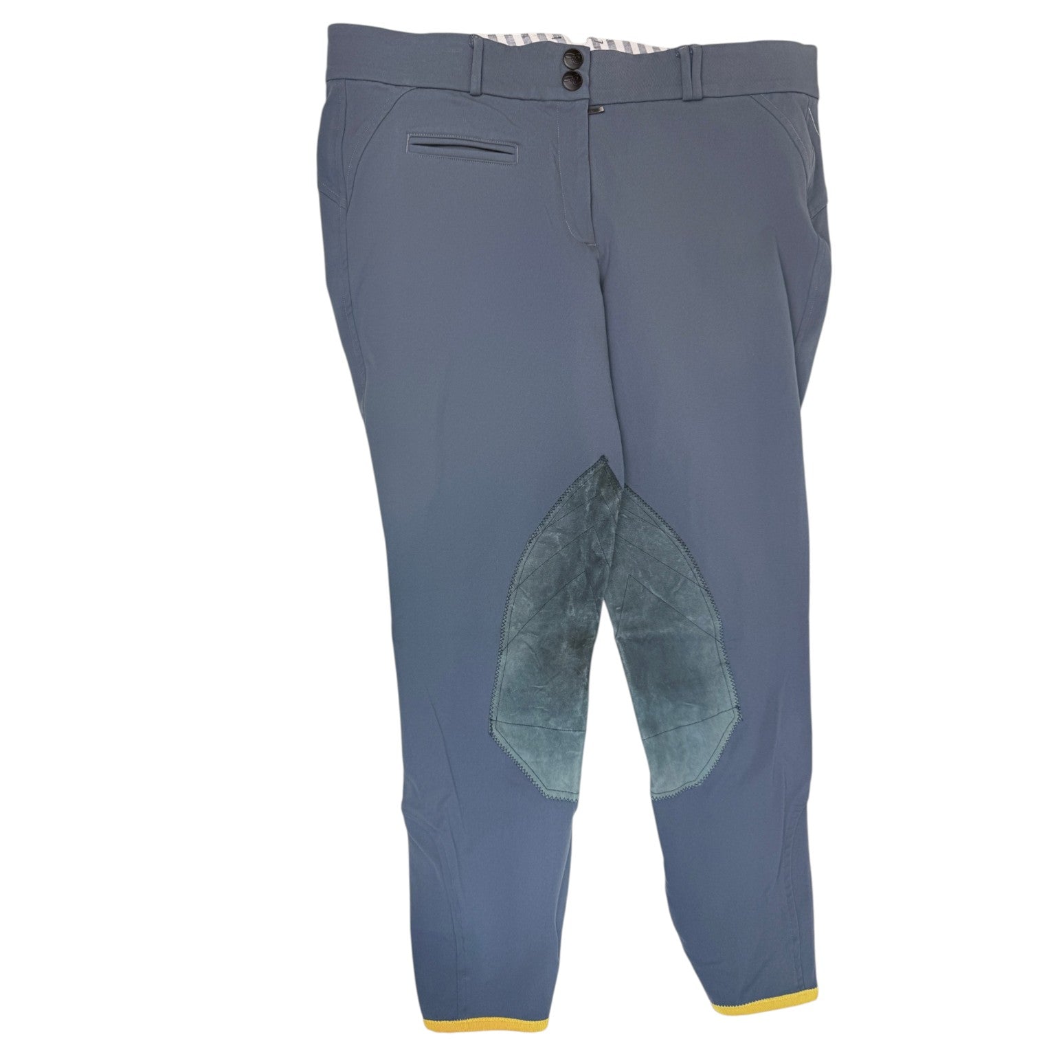 Callidae 'The C Breech' Knee Patch Breeches in Slate