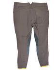 Callidae 'The C Breech' Knee Patch Breeches in Walnut