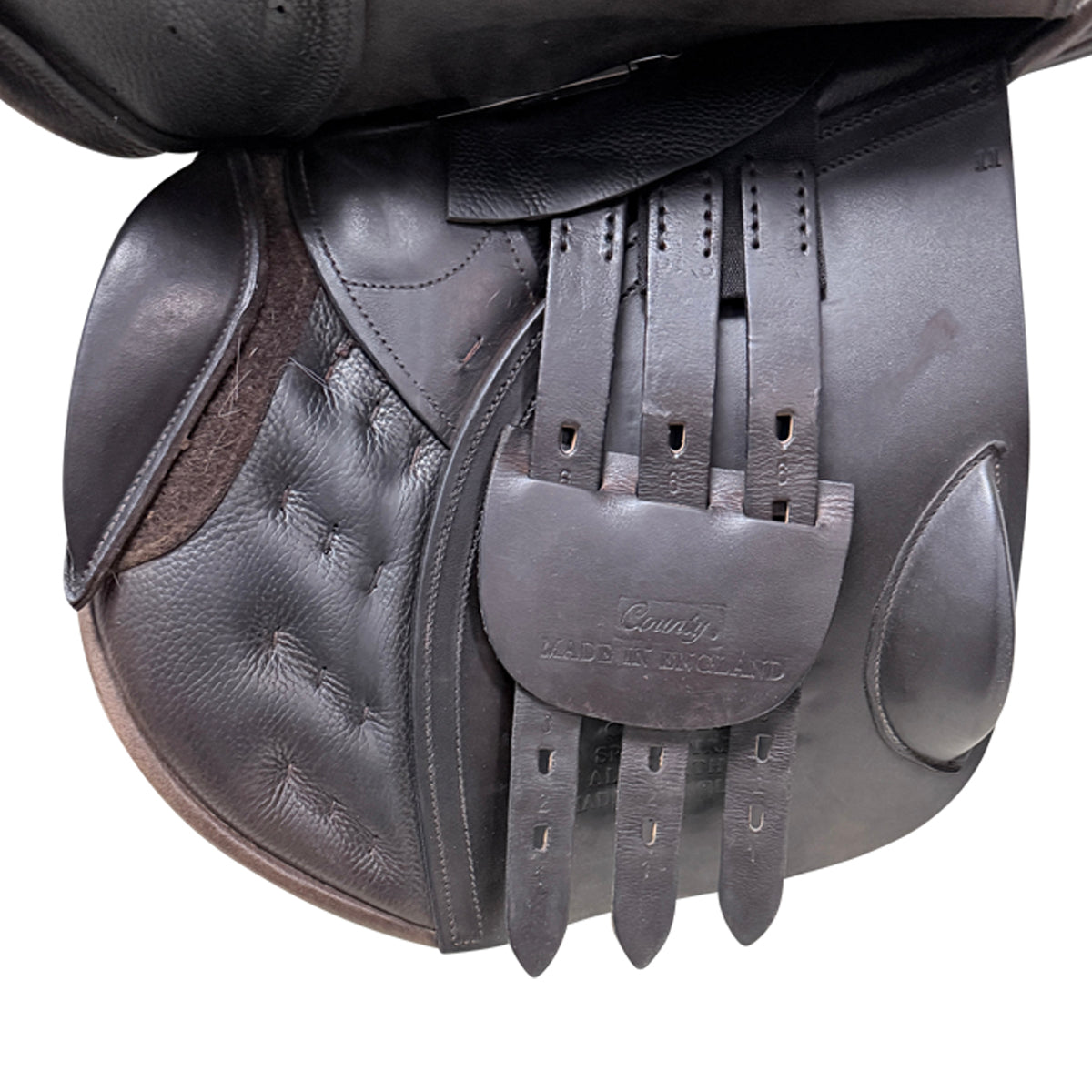 County &#39;Conquest&#39; Jump Saddle in Brown