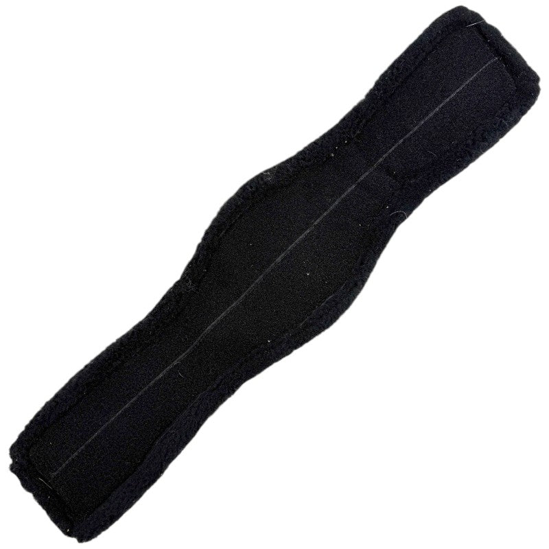 Fleece Dressage Girth Liner in Black