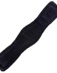 Fleece Dressage Girth Liner in Black