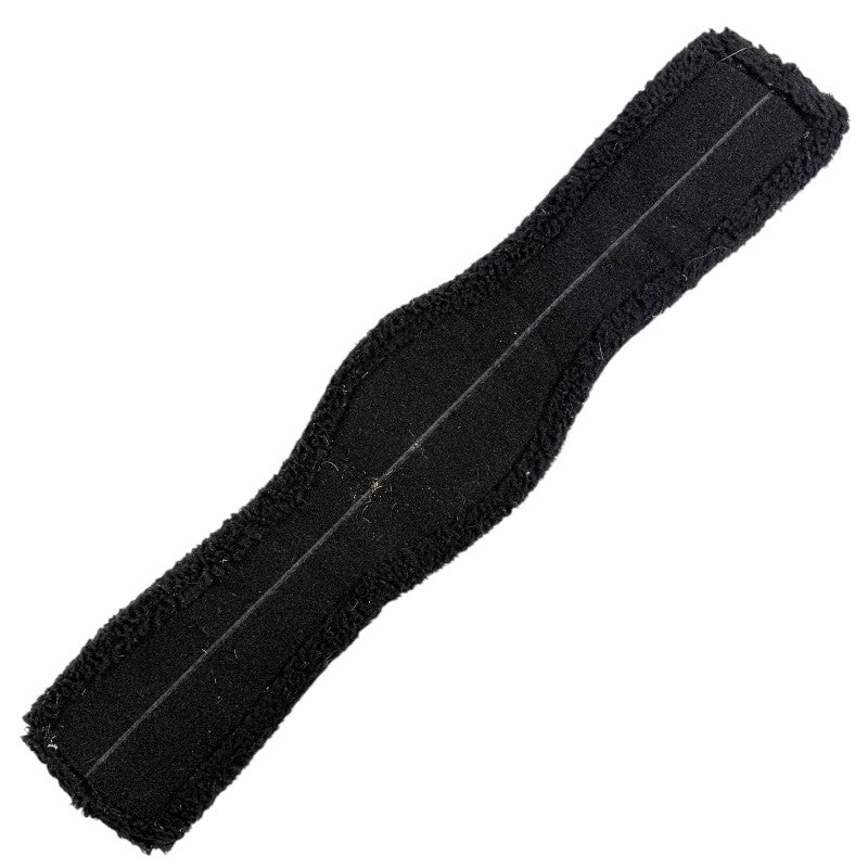Fleece Dressage Girth Liner in Black - 28"