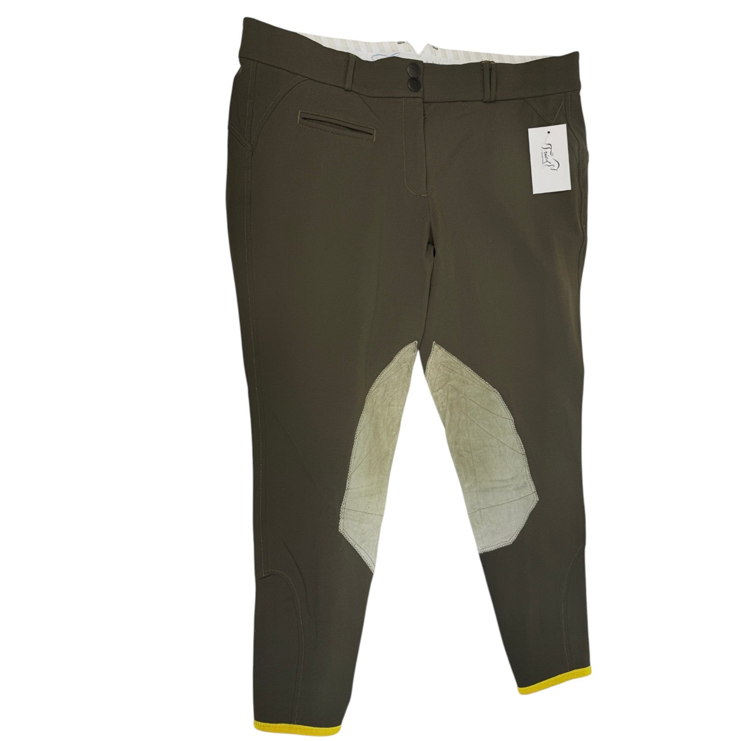 Callidae 'The C Breech' Knee Patch Breeches in Fir