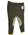 Callidae 'The C Breech' Knee Patch Breeches in Fir