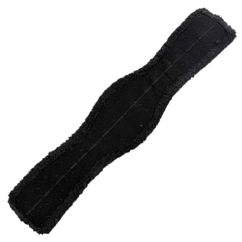 Fleece Dressage Girth Liner in Black