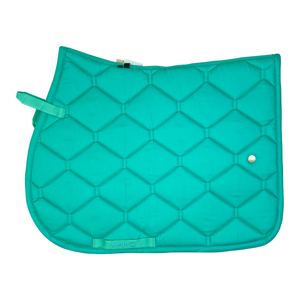 Amiko Essential GP Saddle Pad in Teal Green