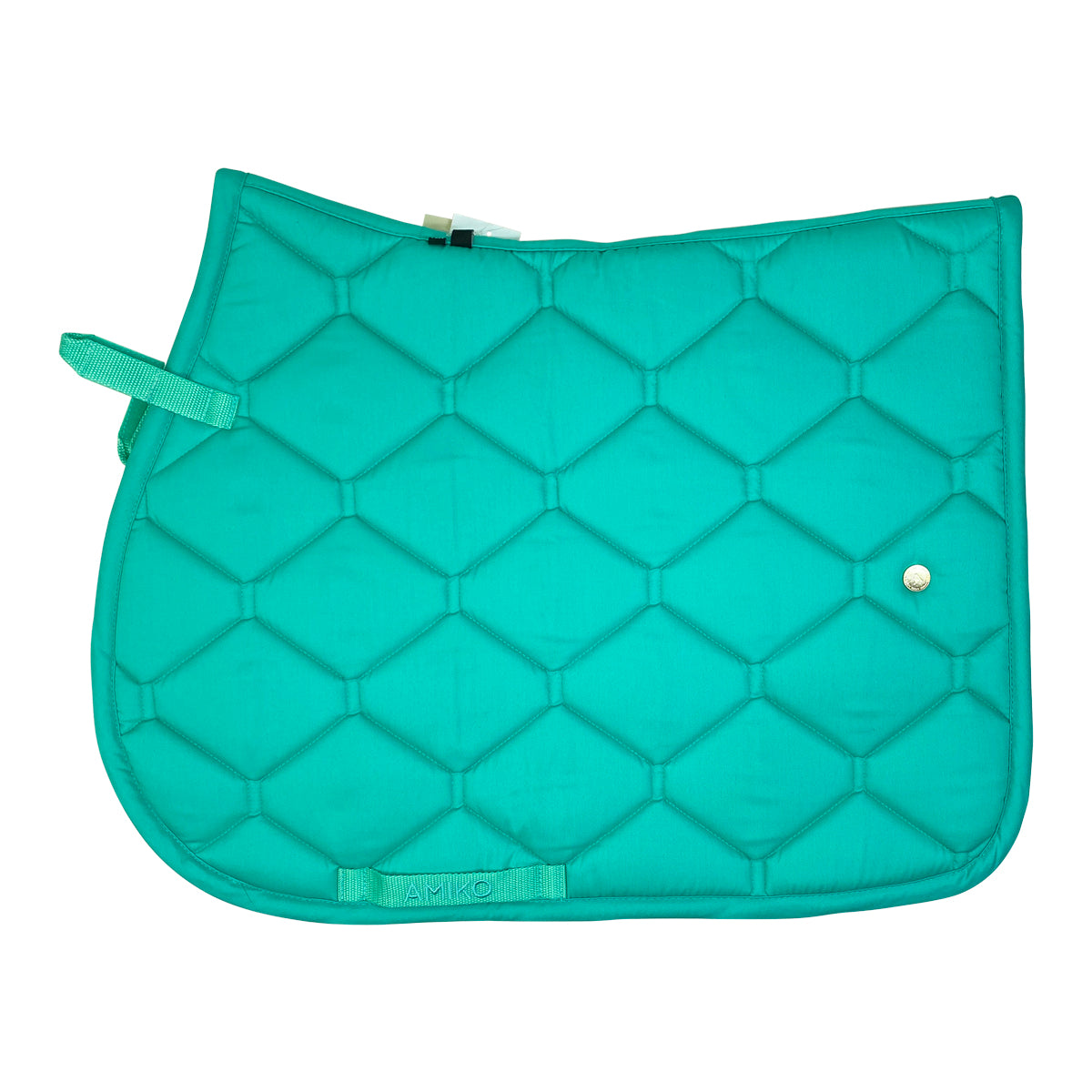 Amiko Essential GP Saddle Pad in Teal Green
