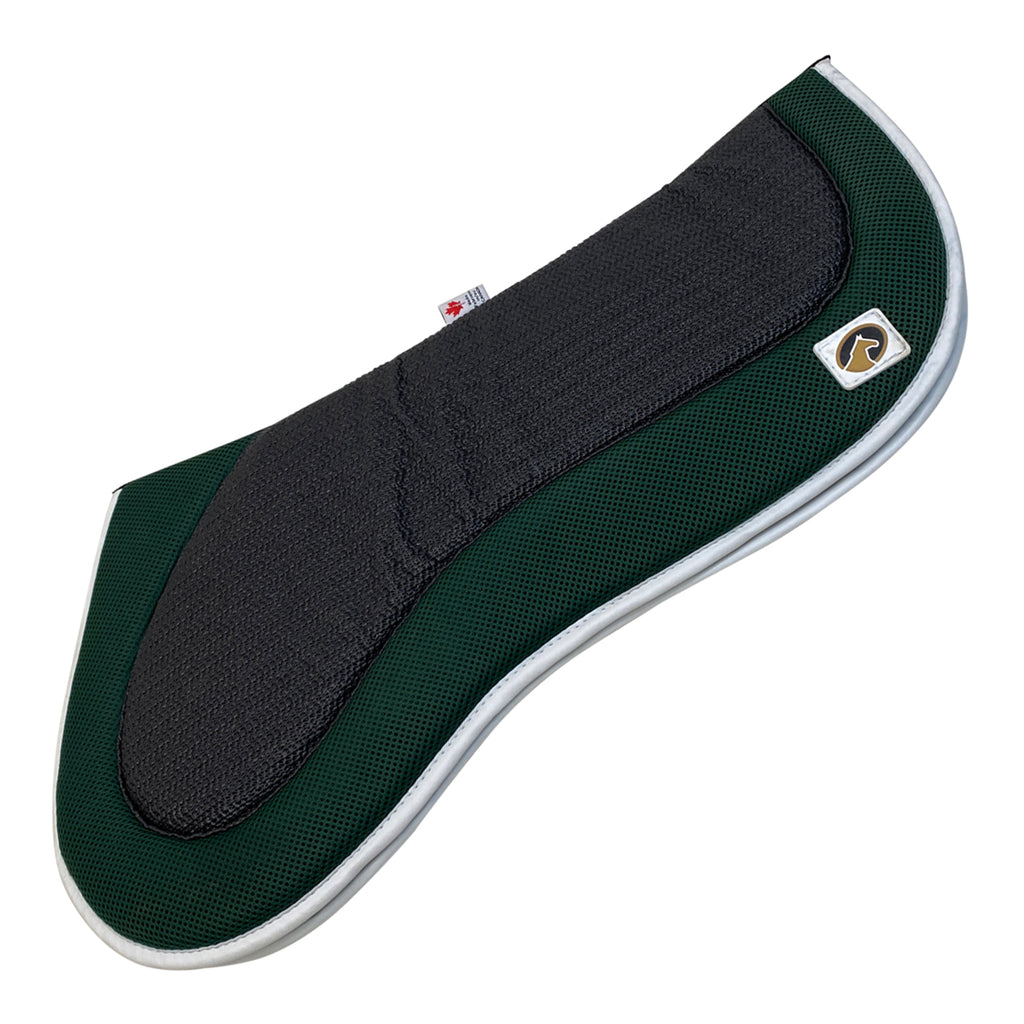 Ecogold 'Breeze' Half Pad in Black/Green - Full