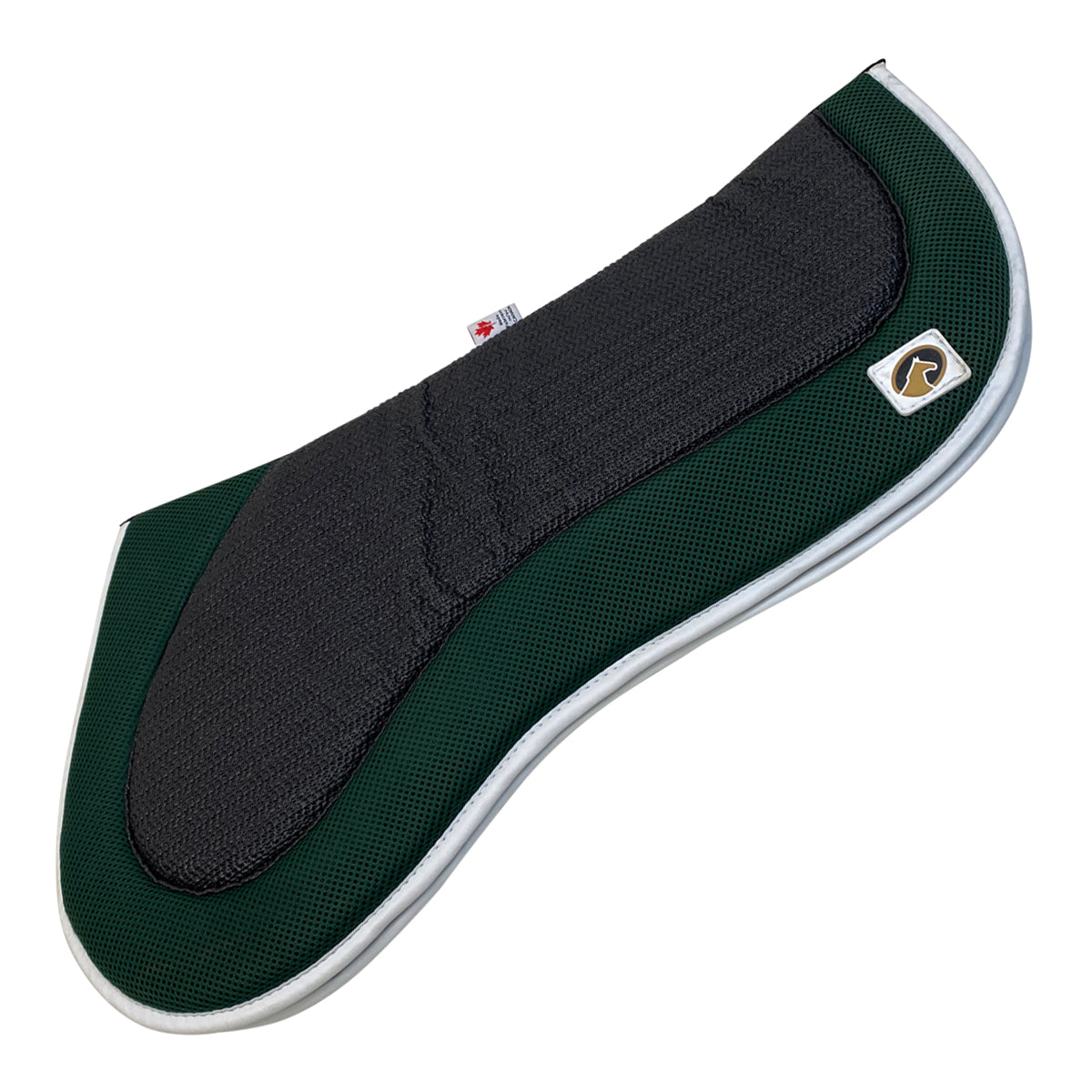 Ecogold 'Breeze' Half Pad in Black/Green - Full