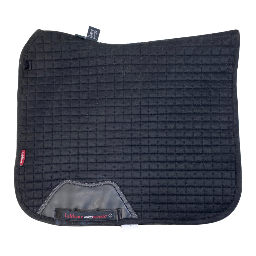 LeMieux 'Suede Dressage' Pad in Black - Large