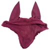 Equestrian Stockholm Ear Bonnet in Bordeaux - Full