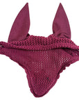 Equestrian Stockholm Ear Bonnet in Bordeaux - Full