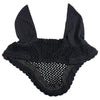 Equiline Rio Ear Bonnet With Rhinestone Trim in Black/Red 