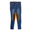 Goode Rider Jean Knee Patch Breech in Denim