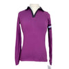 Irideon Long Sleeve Tee in Purple