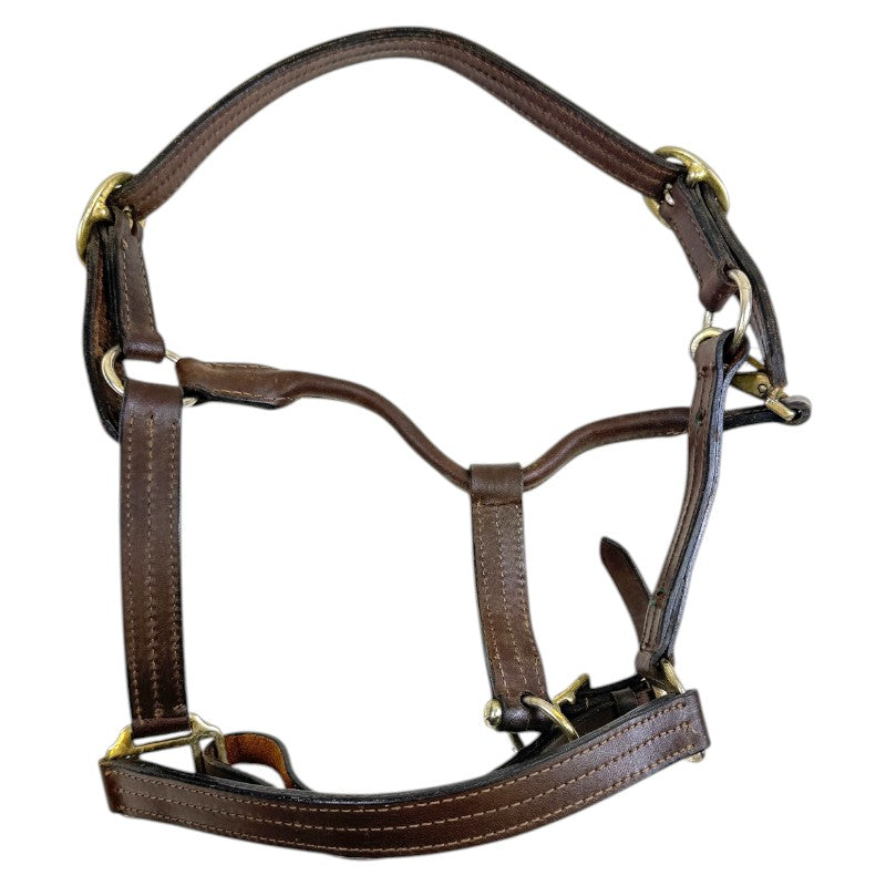 Leather Halter in Brown