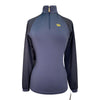 Kastel Denmark Sunshirt in Navy/Black Stripes  - Women's Small
