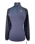 Kastel Denmark Sunshirt in Navy/Black Stripes  - Women's Small