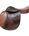 M. Toulouse Jump Saddle in Brown