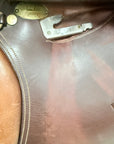 M. Toulouse Jump Saddle in Brown