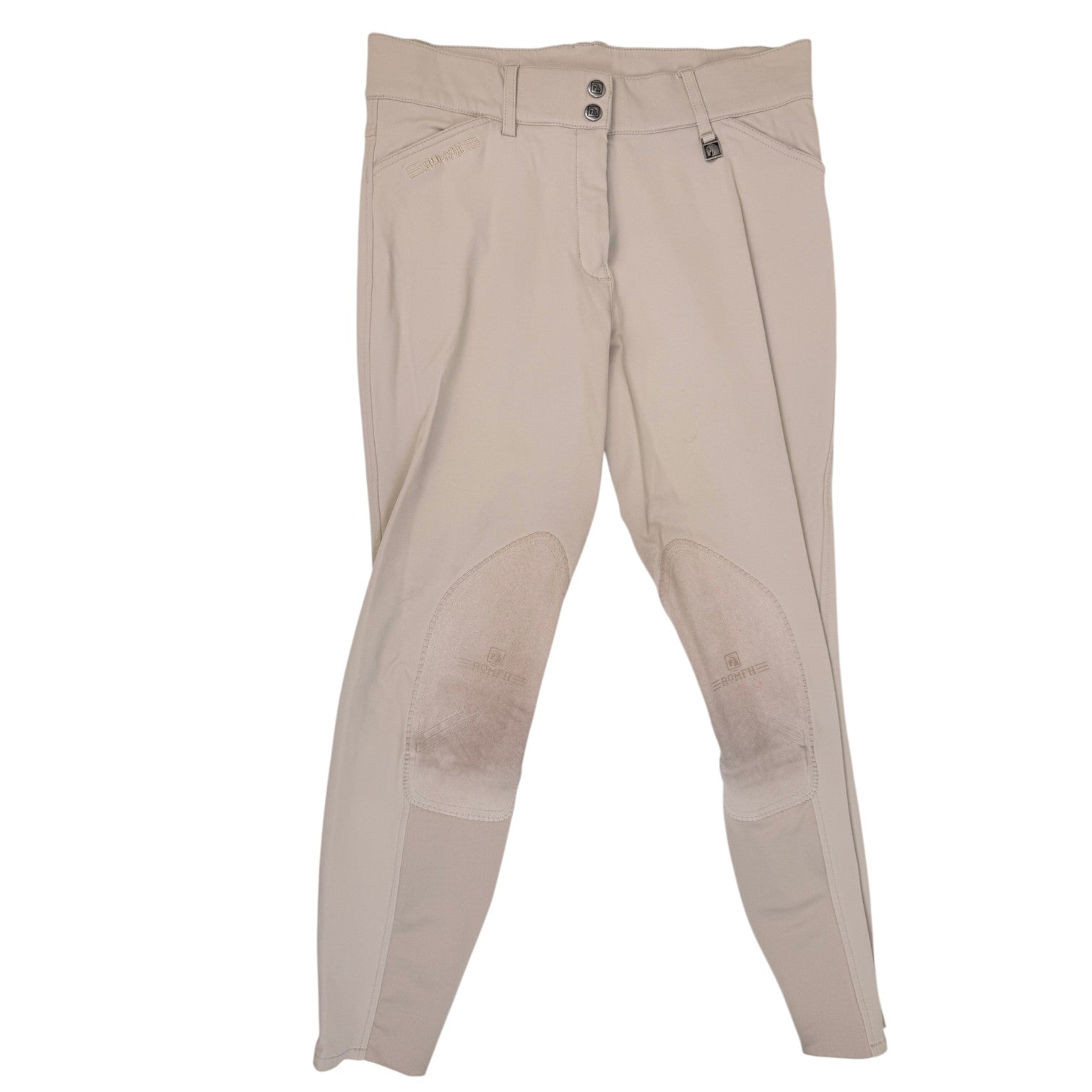 Romfh 'Sarafina' Knee Patch Breeches in Tan