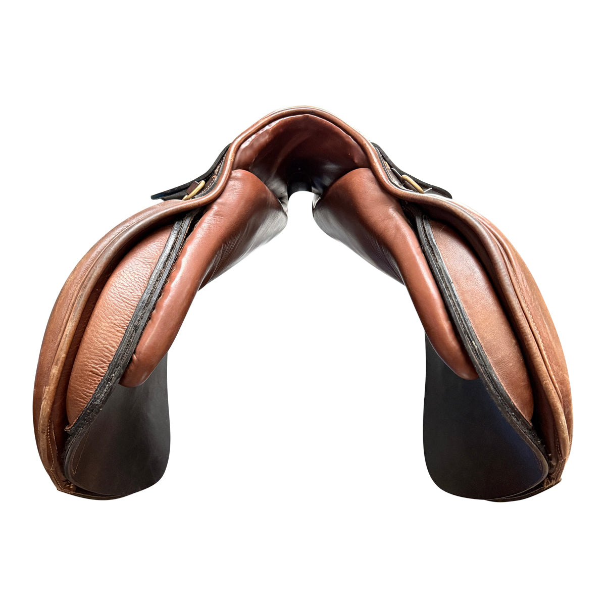 M. Toulouse Jump Saddle in Brown