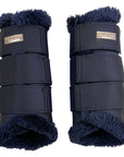 Equestrian Stockholm Fleece Brushing Boot in Lagoon Blush