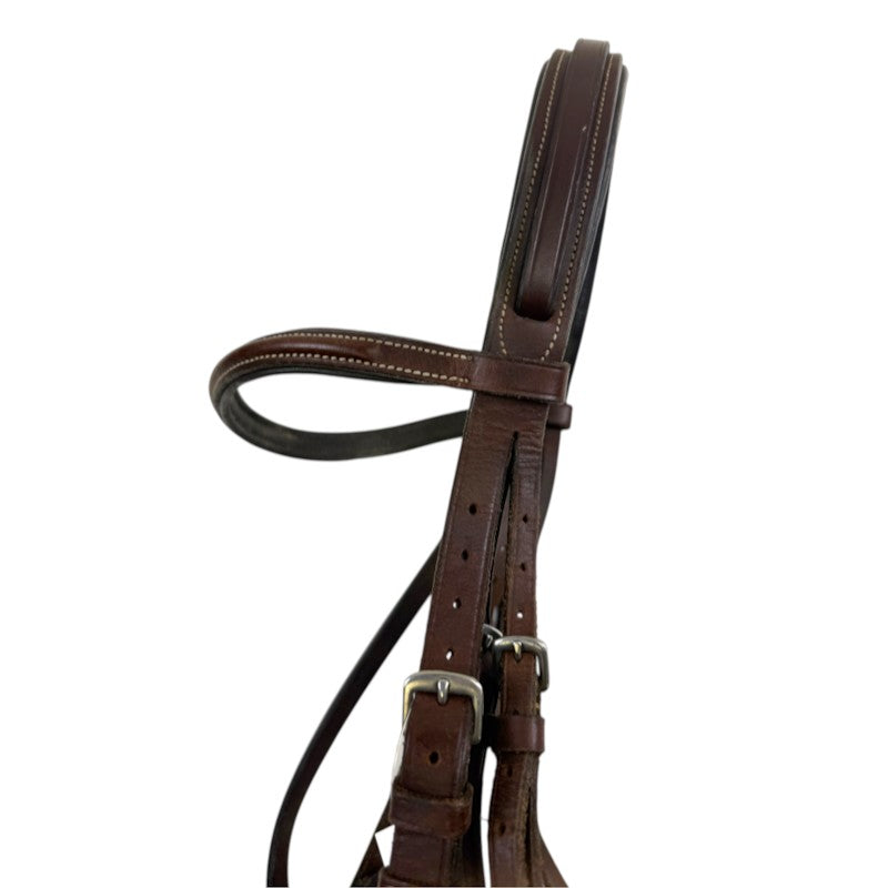 Red Barn by KL Select 'Spirit' Bridle in Brown - Full