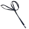 Leather  Reins w/ Stoppers in Black