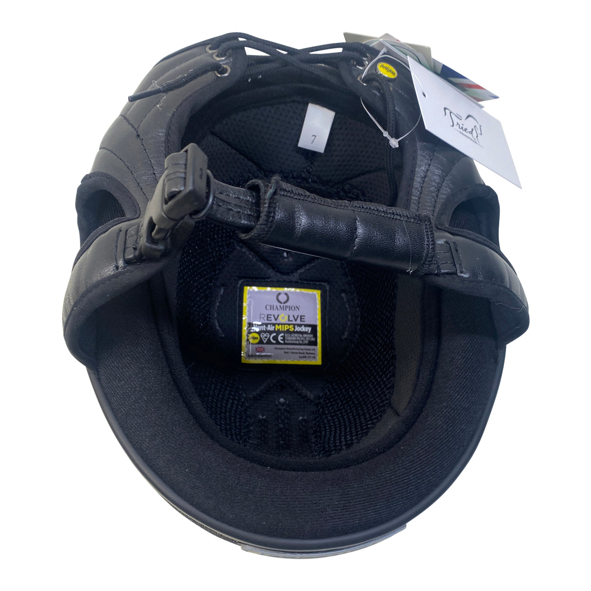 Champion 'Revolve' Ventair MIPS Jockey Helmet in Black