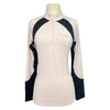 Front of B Vertigo 'Nancy' Training Shirt in Mauve Chaulk