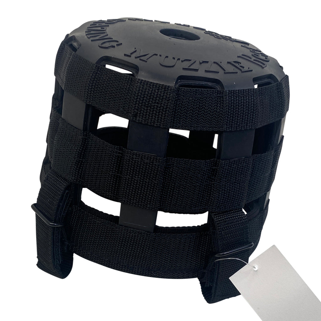 Best Friend Grazing Muzzle in Black - Cob