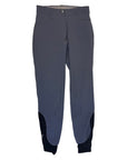 LeMieux 'Dynamique' Silicone Full Seat Breeches in Grey