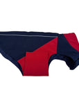 Ariat Team Softshell Dog Jacket in Navy/Red - Small