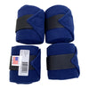 Vac's Polo Wraps Set of 4 in Navy