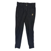 Sync Equestrian Dragon Rhinestone Breeches in Black/Black Crystals