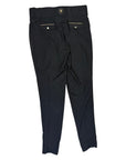 Sync Equestrian Dragon Rhinestone Breeches in Black/Black Crystals