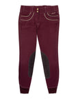 Ariat Olympia Acclaim Knee Patch Breeches in Malbec