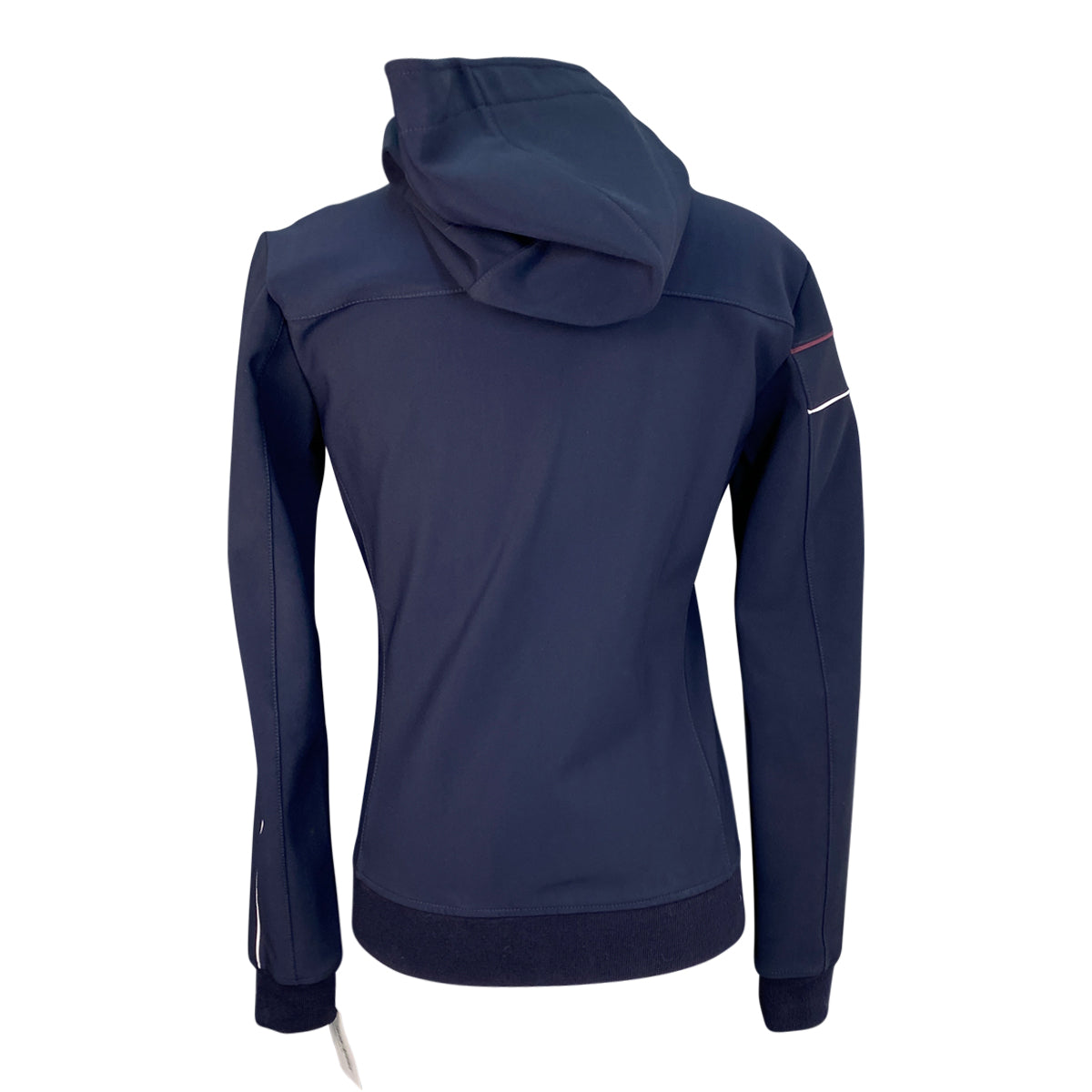 Cavalleria Toscana Full Zip Hooded Bomber Jacket in Navy
