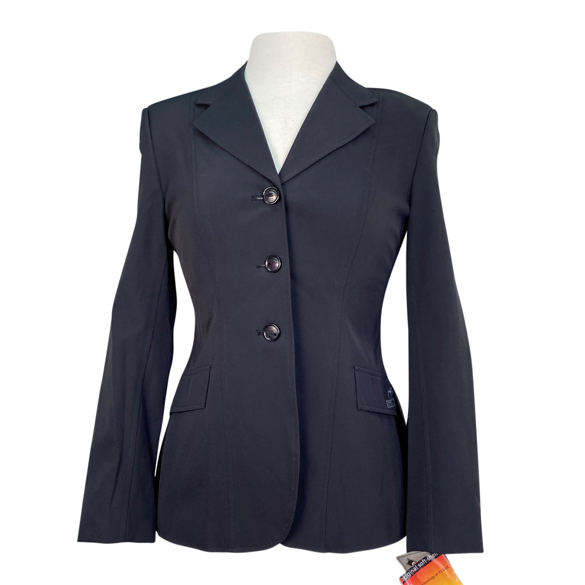 Grand Prix GP Softshell Class Sport Show Jacket in Black