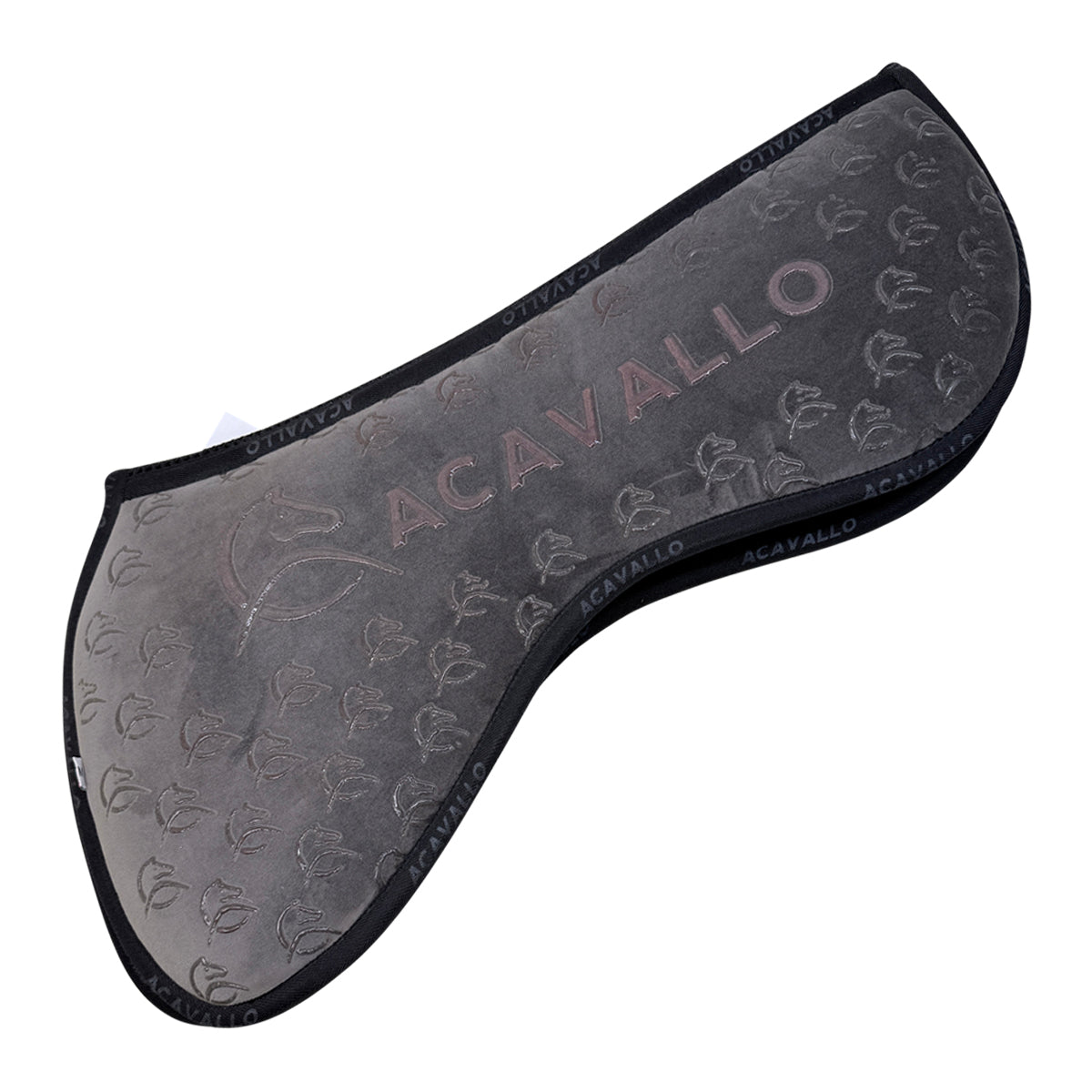 Acavallo Spine Free Silicone Grip Half Pad in Grey