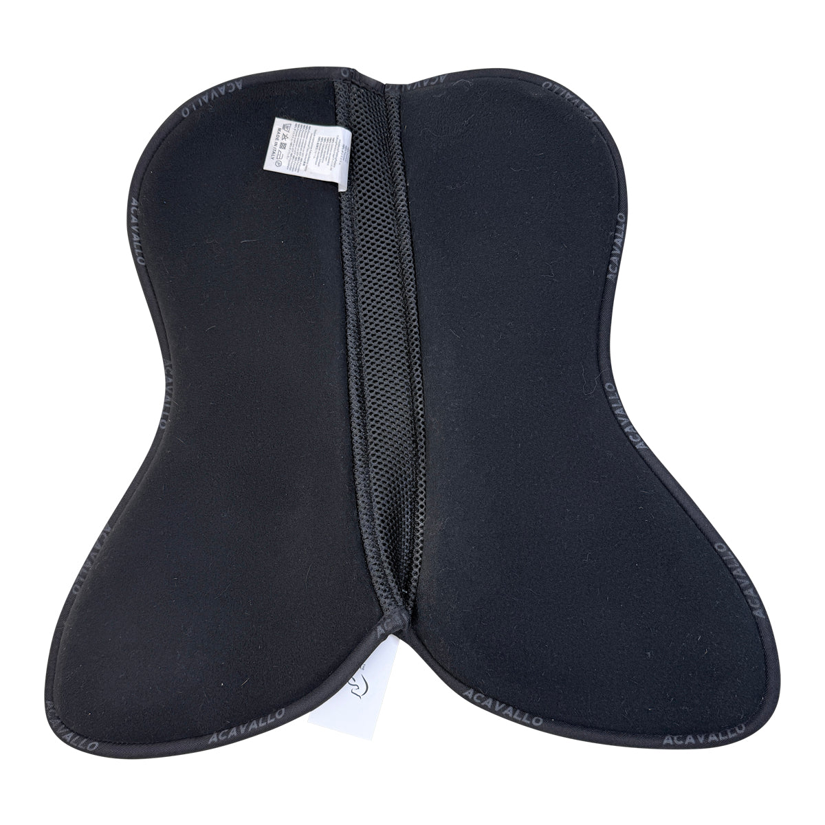 Acavallo Spine Free Silicone Grip Half Pad in Grey