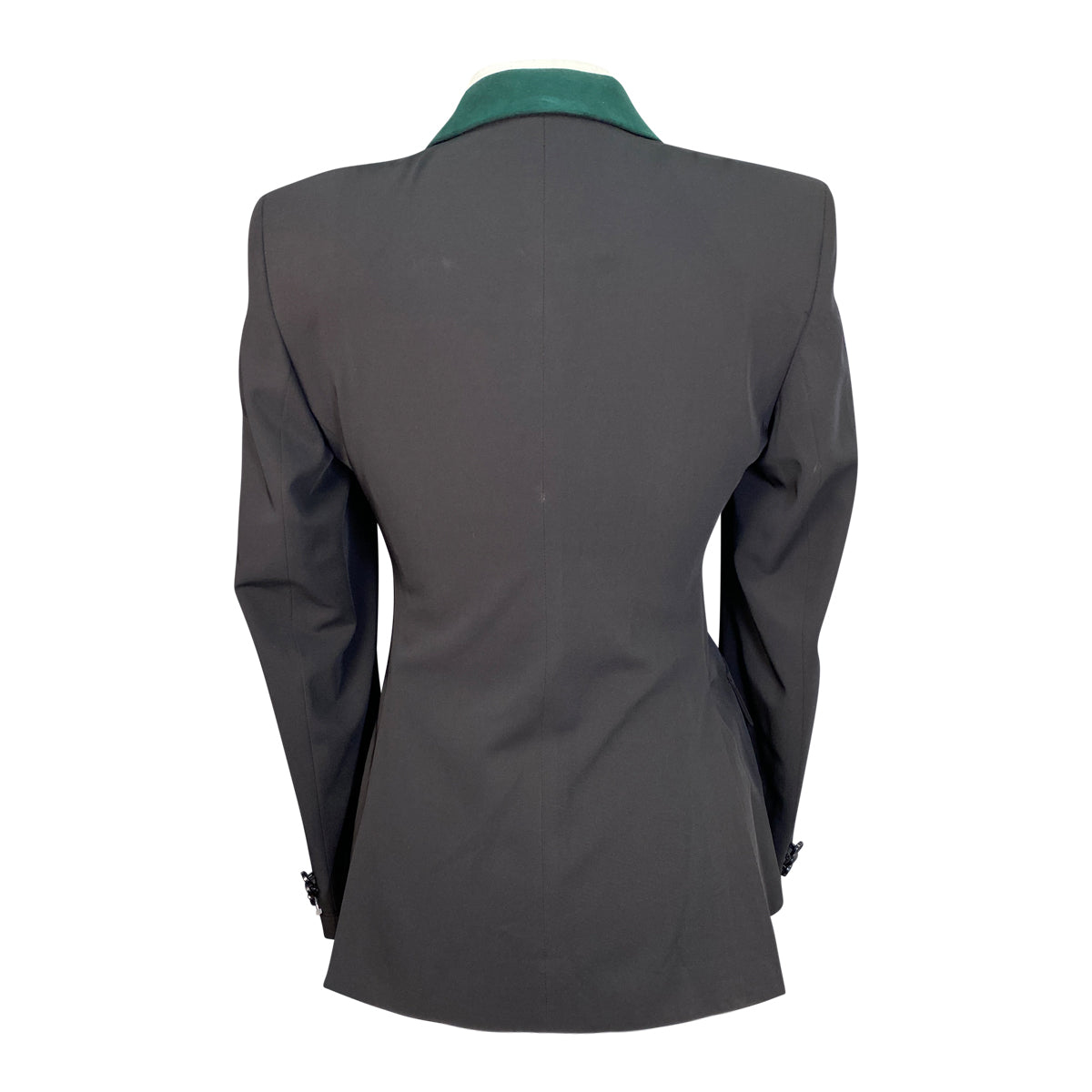 Grand Prix TechLite Show Jacket in Black/ Green Collar